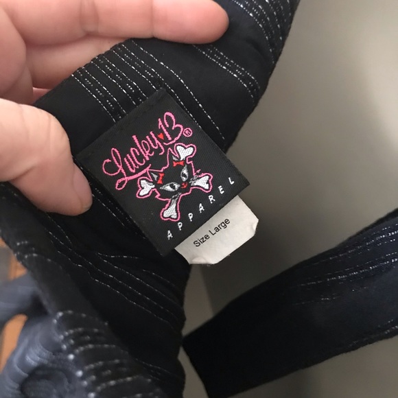 Lucky 13 rockabilly with crinoline pinstripe - Picture 6 of 6